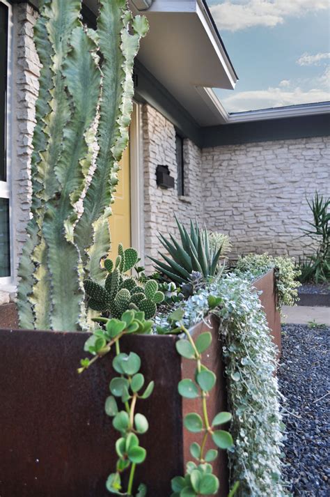 steel planter box austin|corten steel planters.